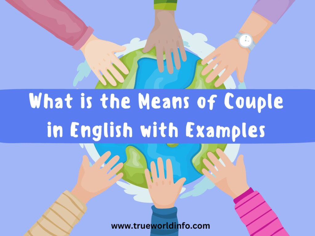 Couple in English with Examples